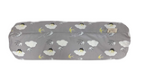 ComfyNeck Plus Side Sleeper Pillow + Pillowcase - Organic Buckwheat Hull Roll Pillow