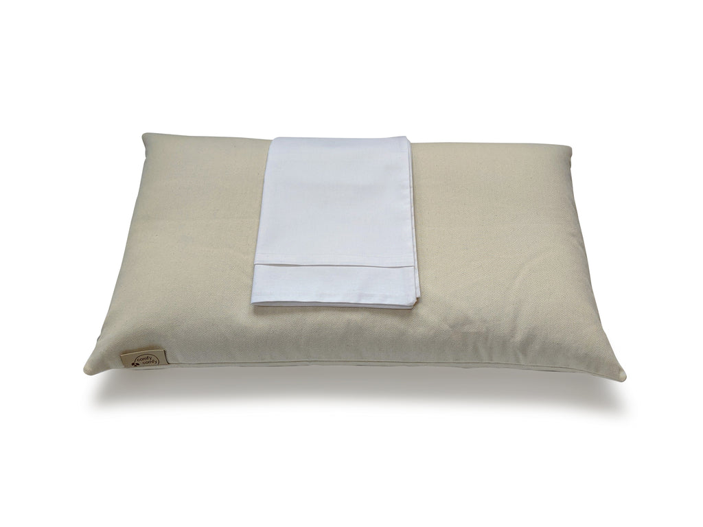 ComfySleep Buckwheat Hull Pillow - Classic Plus 14 x 26 | ComfyComfy